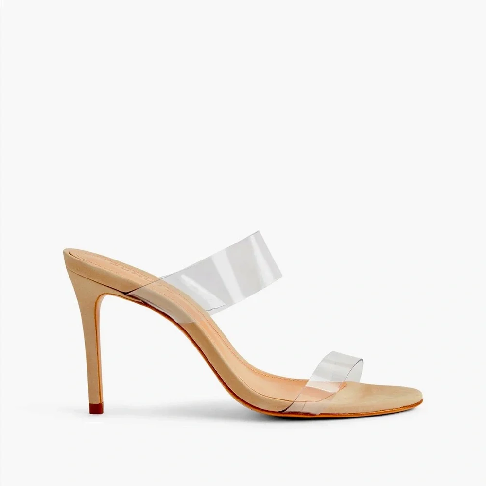 Schutz Ariella Sandal in Oyster | USED - Picture 1 of 13